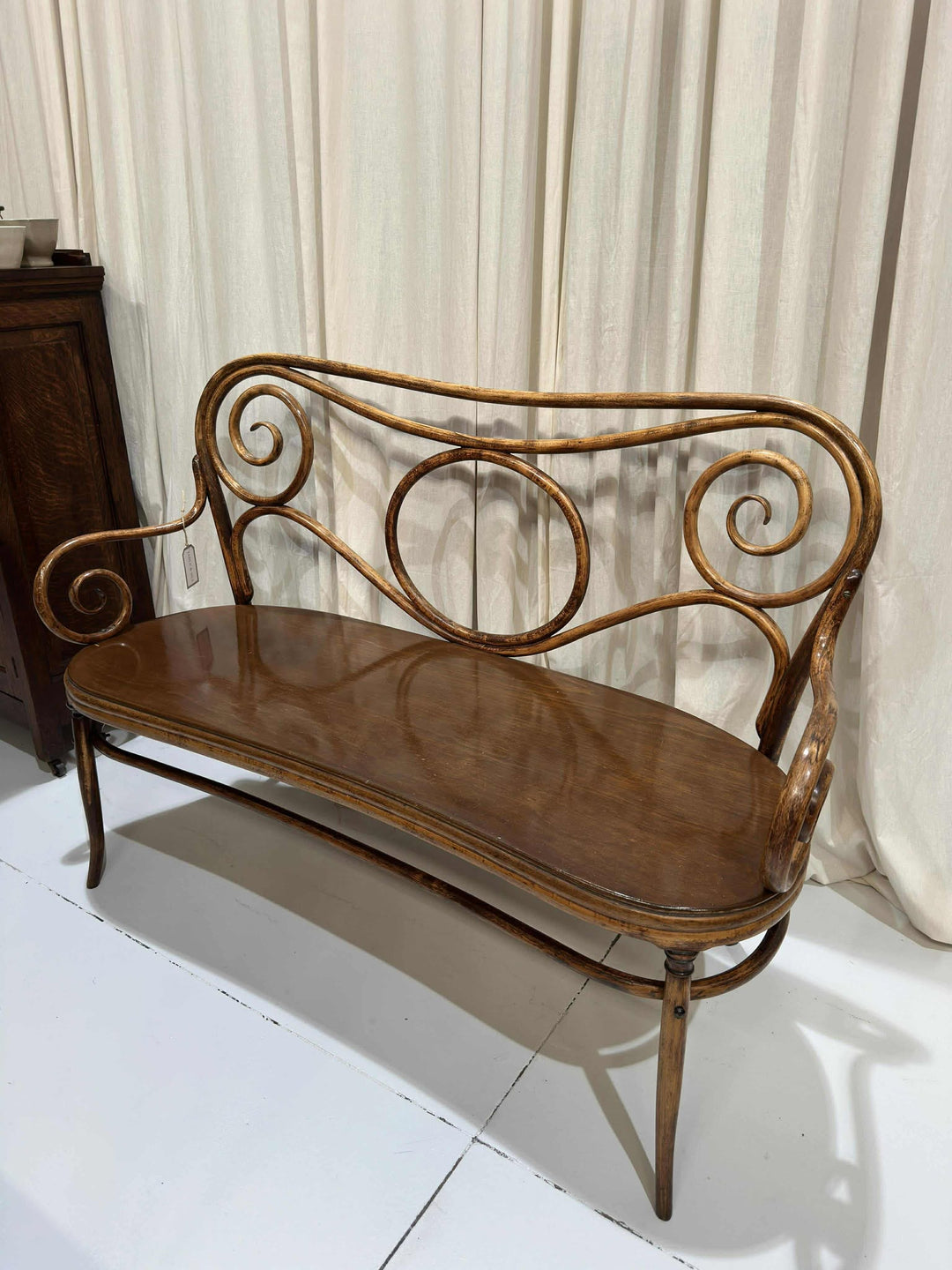Antique Austrian Bentwood Sofa