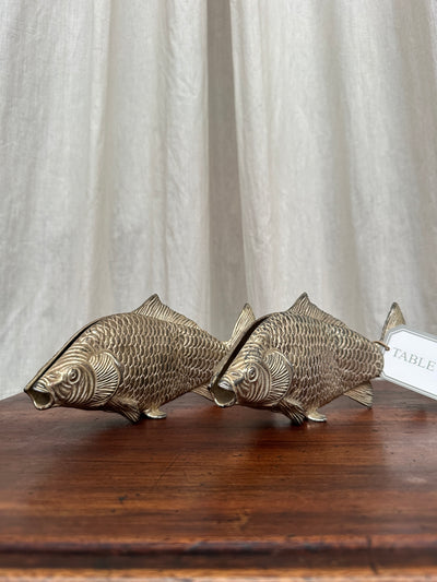 Pair Italian Fish Napkin Holders