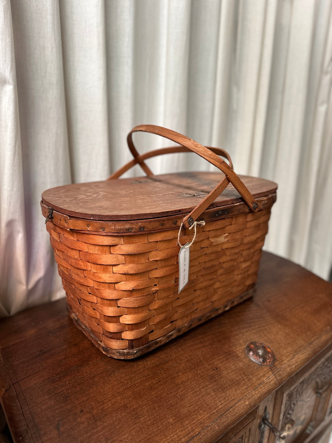 Vintage Picnic Basket