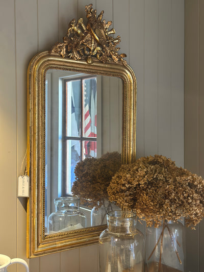 C19th Louis Philippe Gilt Mirror