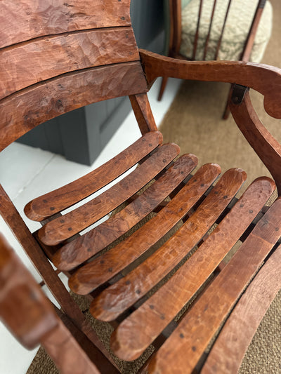 Antique French Biomorphic Chair