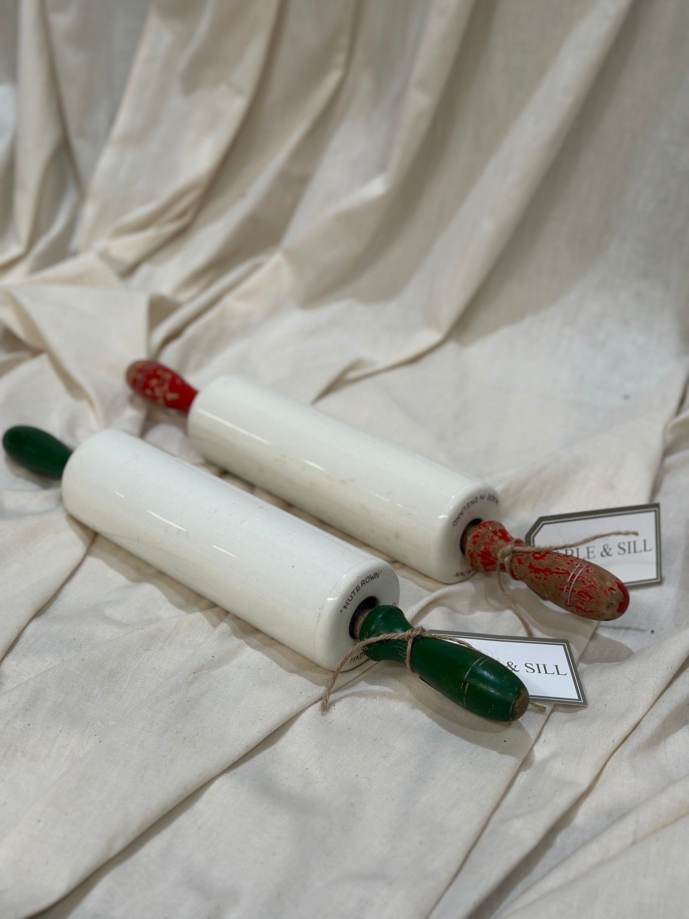 Vintage Ceramic Rolling Pin