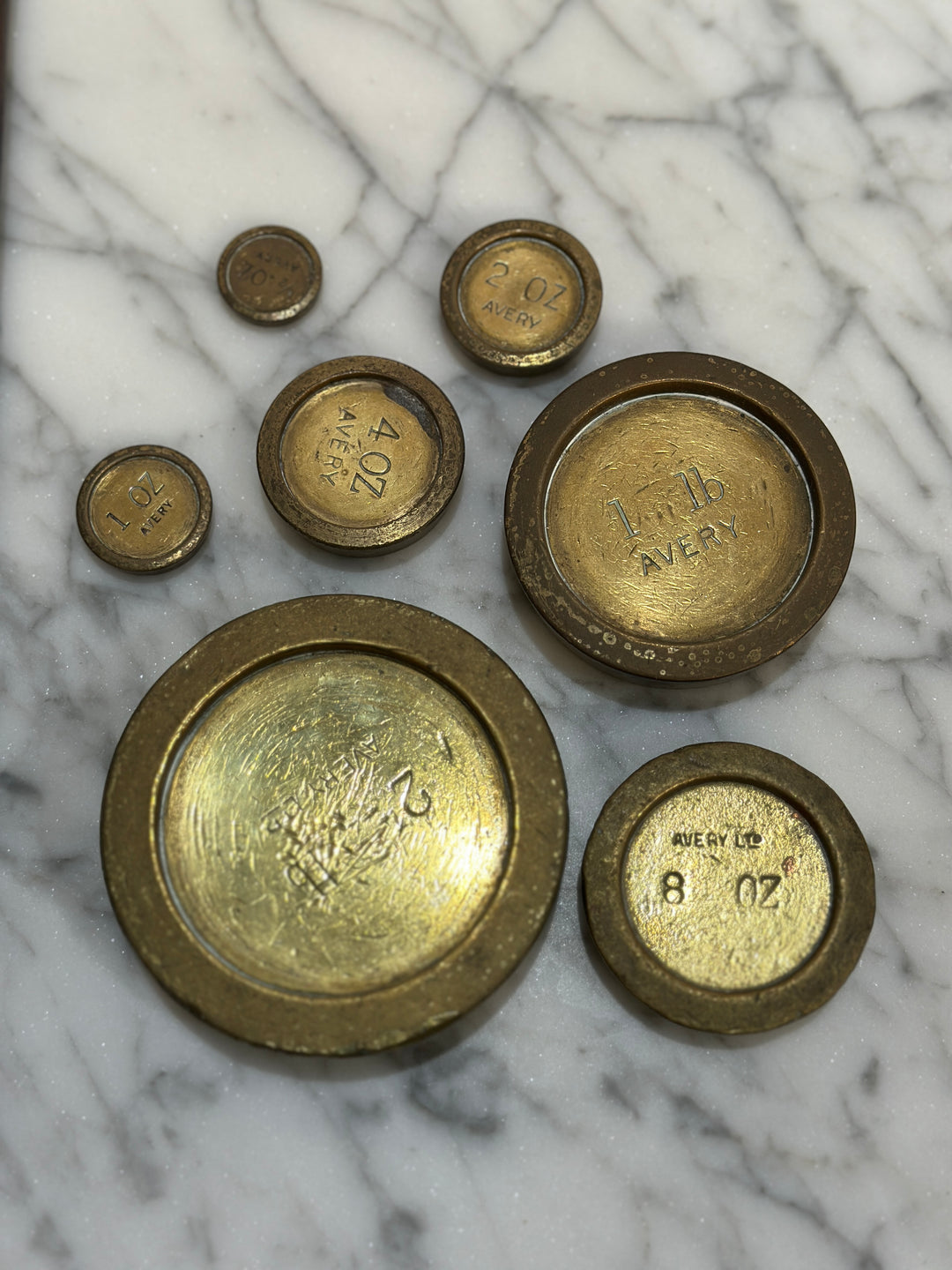 Antique English Brass Scales