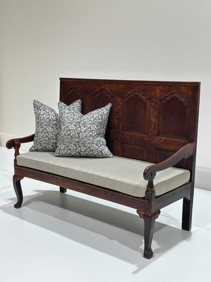 Antique English Oak Settle