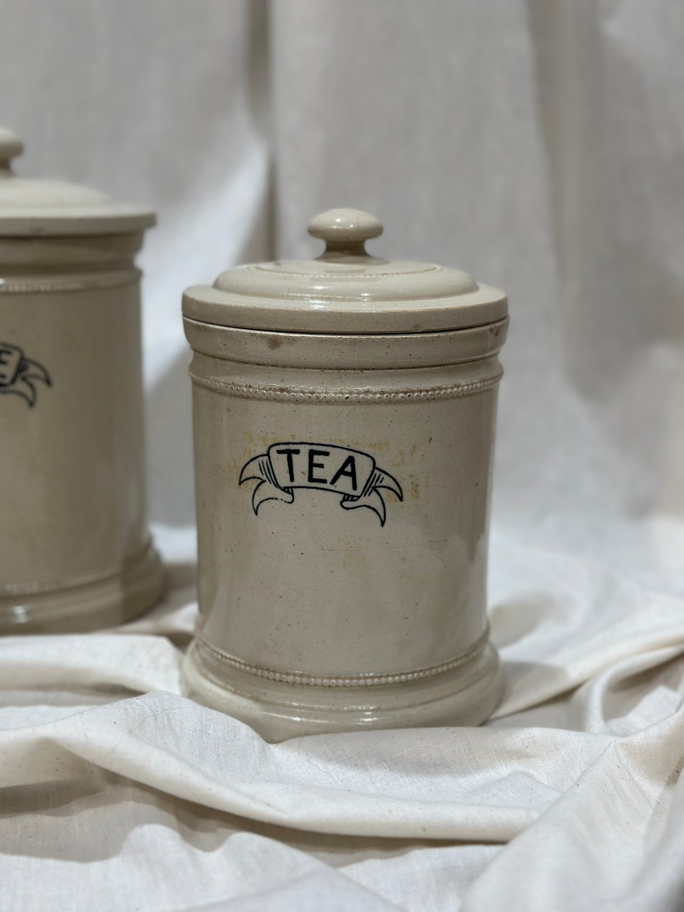 Antique Fowler Stoneware Set