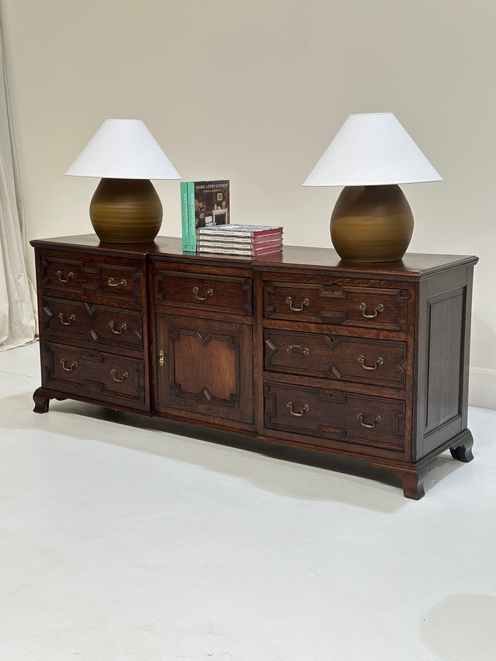 19th Century English Oak Dresser