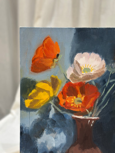 Vintage Still Life Oil Painting