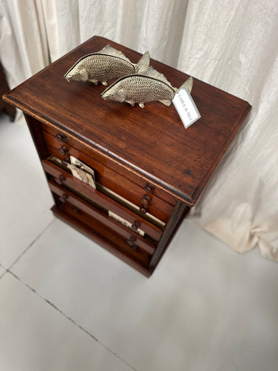 Antique English Specimen Drawers