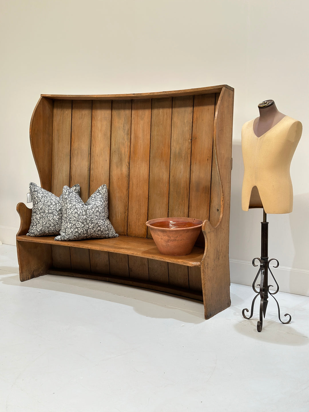 Antique Welsh Pine Settle