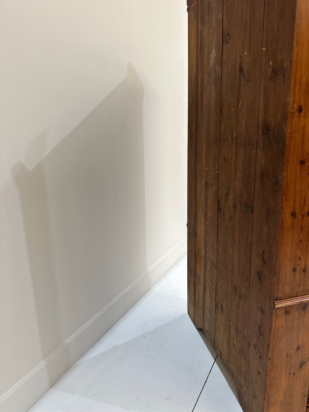 Tall Glazed English Bookcase