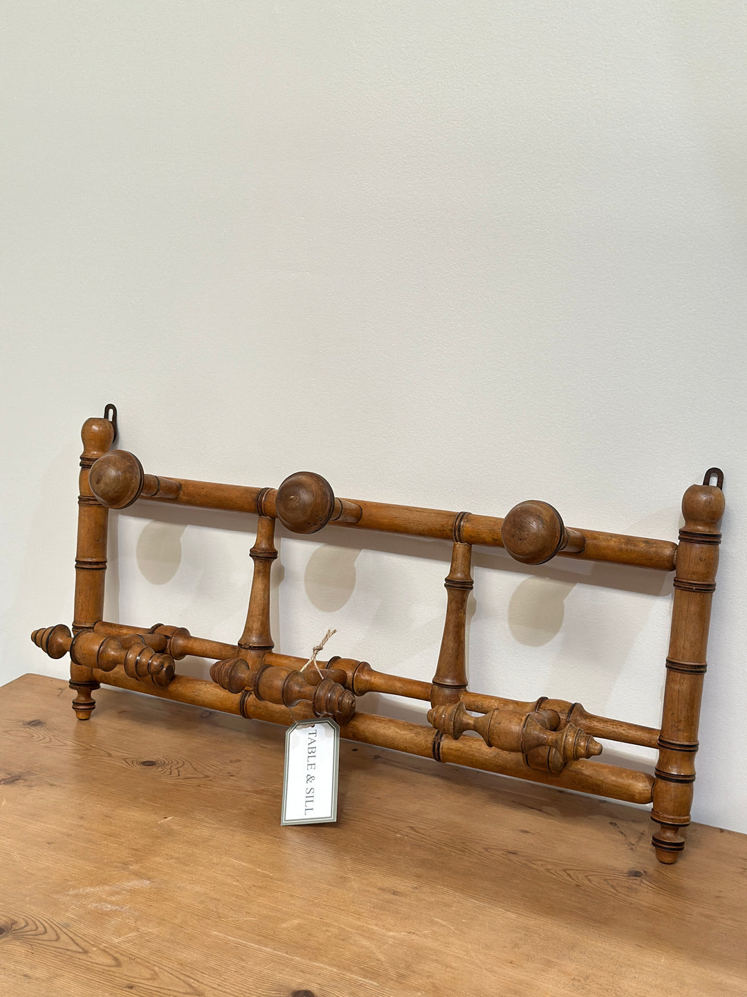 French Faux Bamboo Coat Hooks