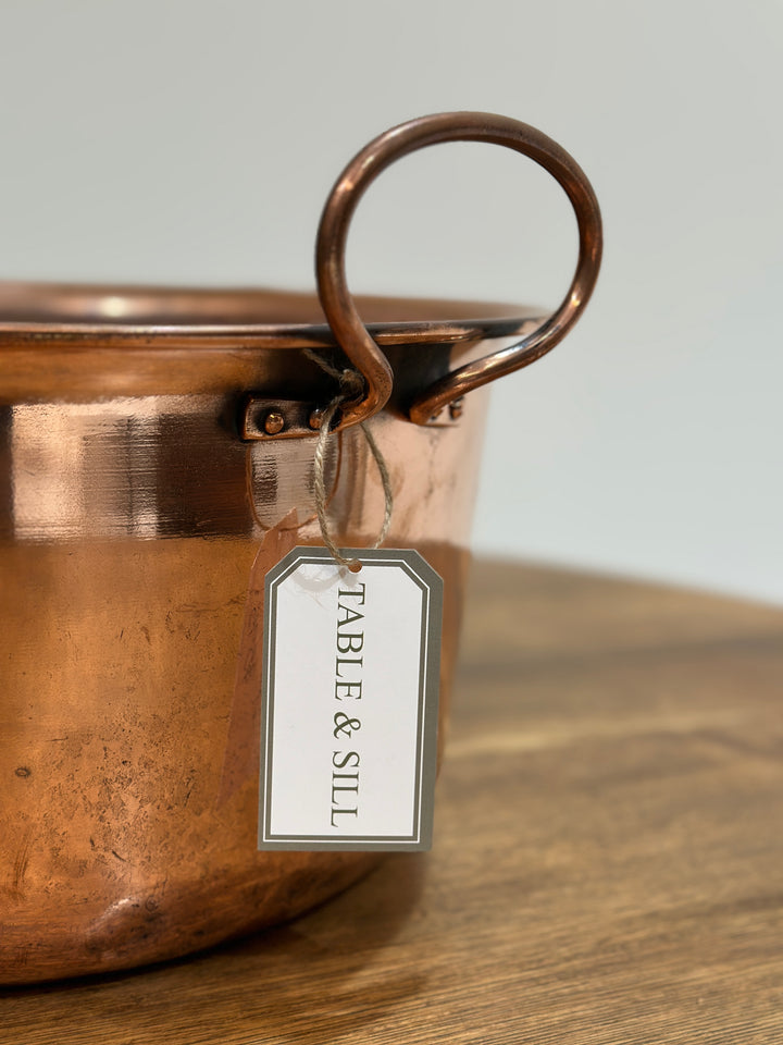 French Copper Jam Pan (F)