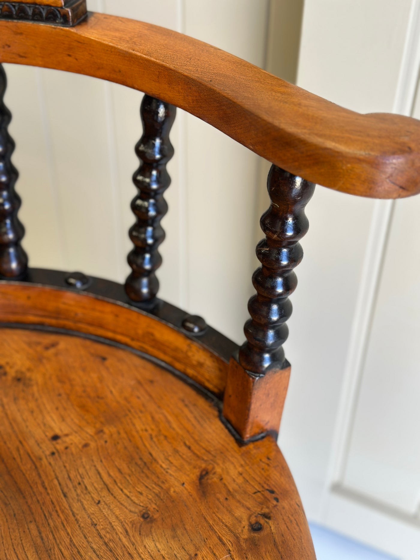 Antique English Captains Chair