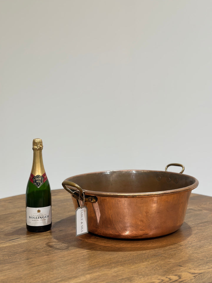 French Copper Jam Pan (D)