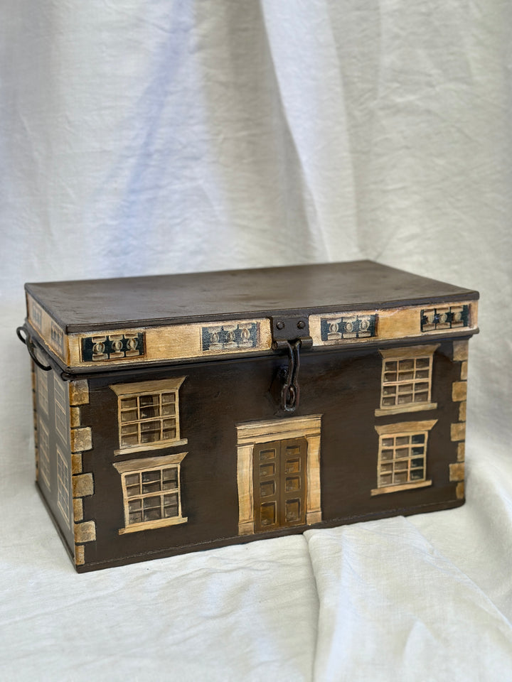 Small Painted Georgian Box