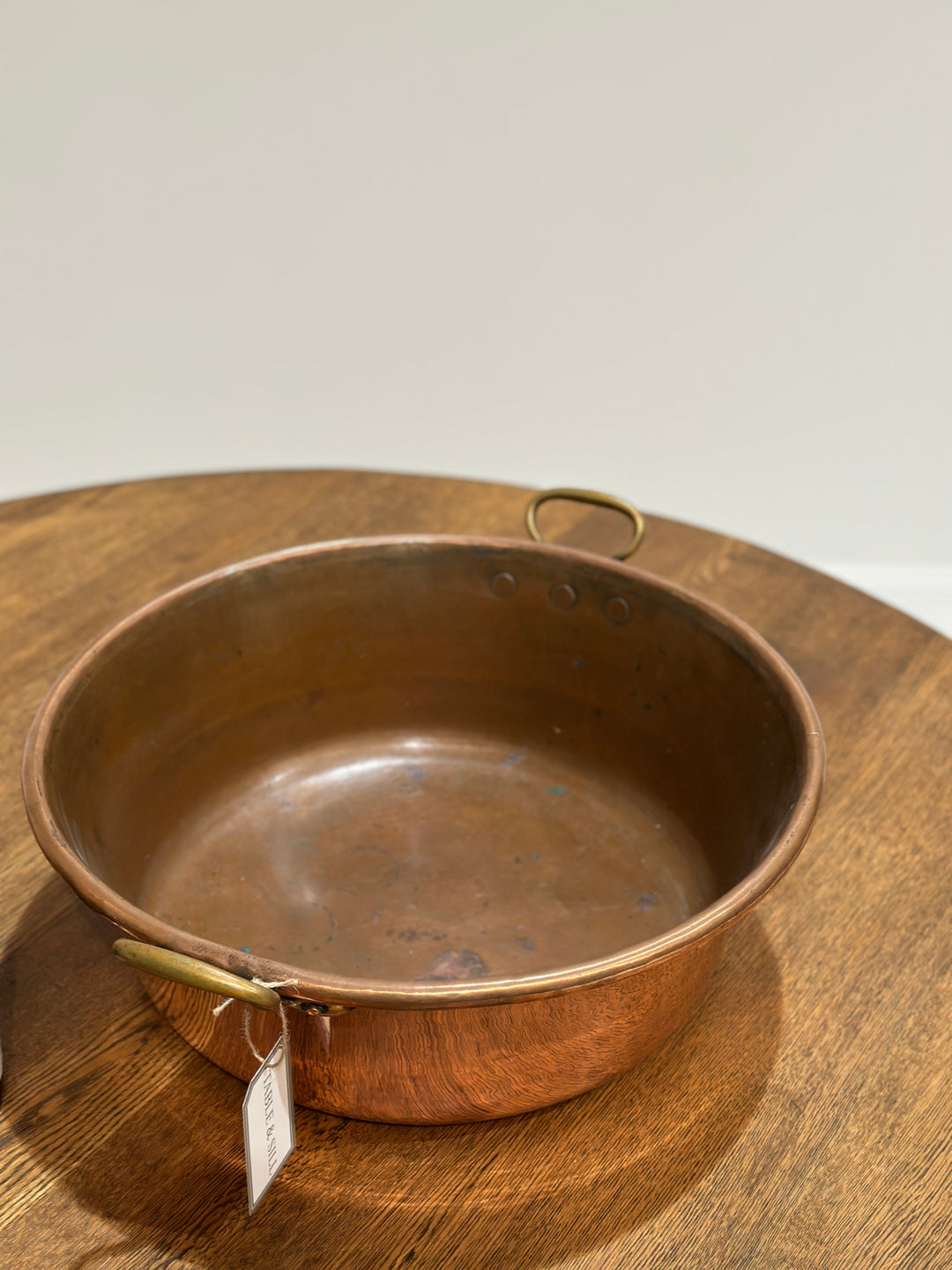French Copper Jam Pan (D)