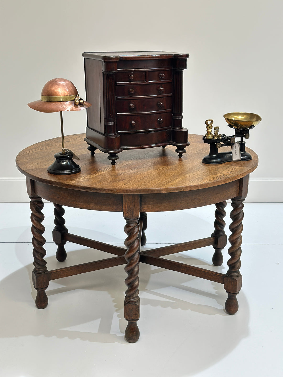 Antique Scottish Mahogany Apprentice Drawers