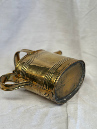 C19th Brass Watering Can