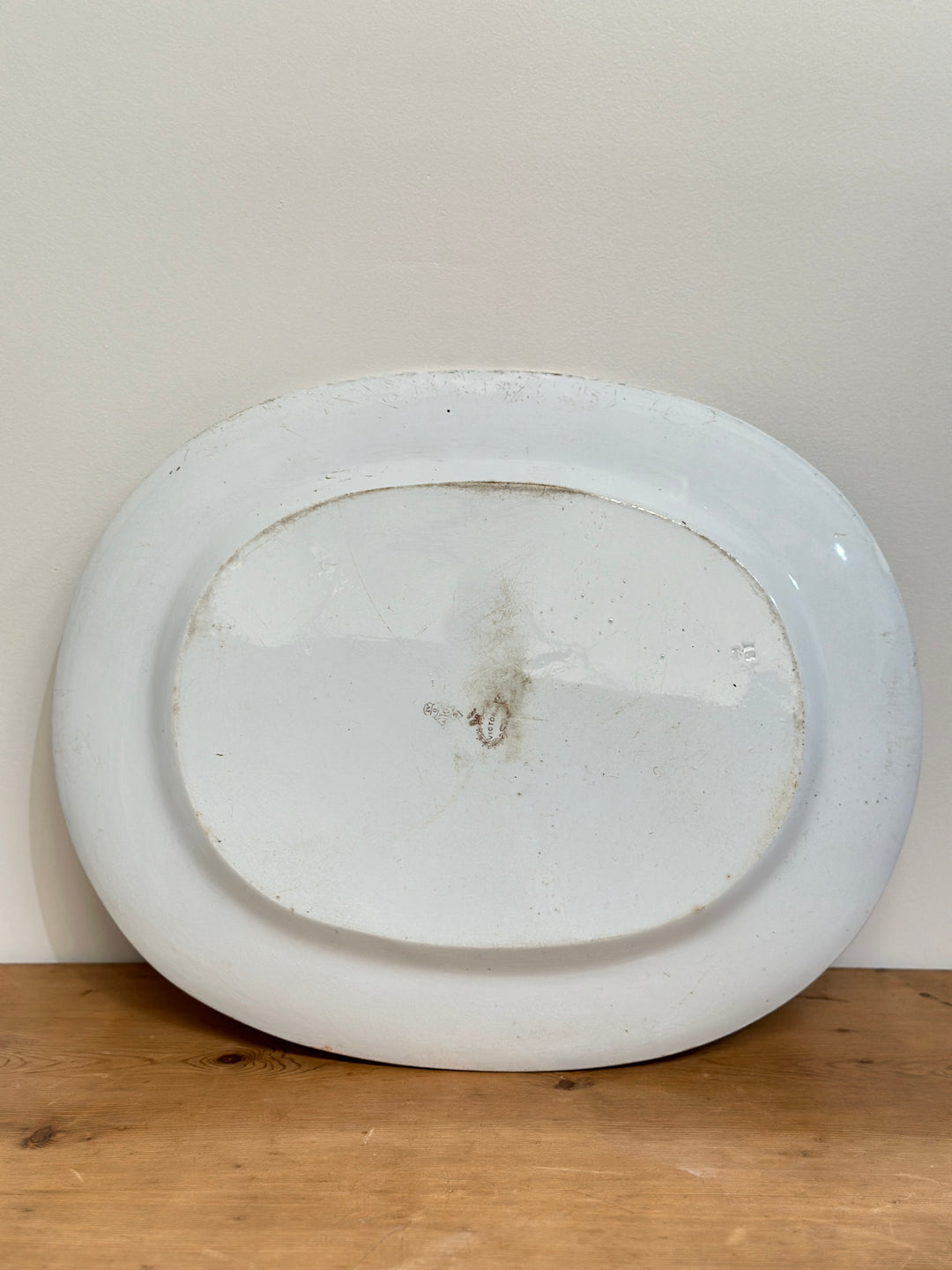 Large Antique English Platter
