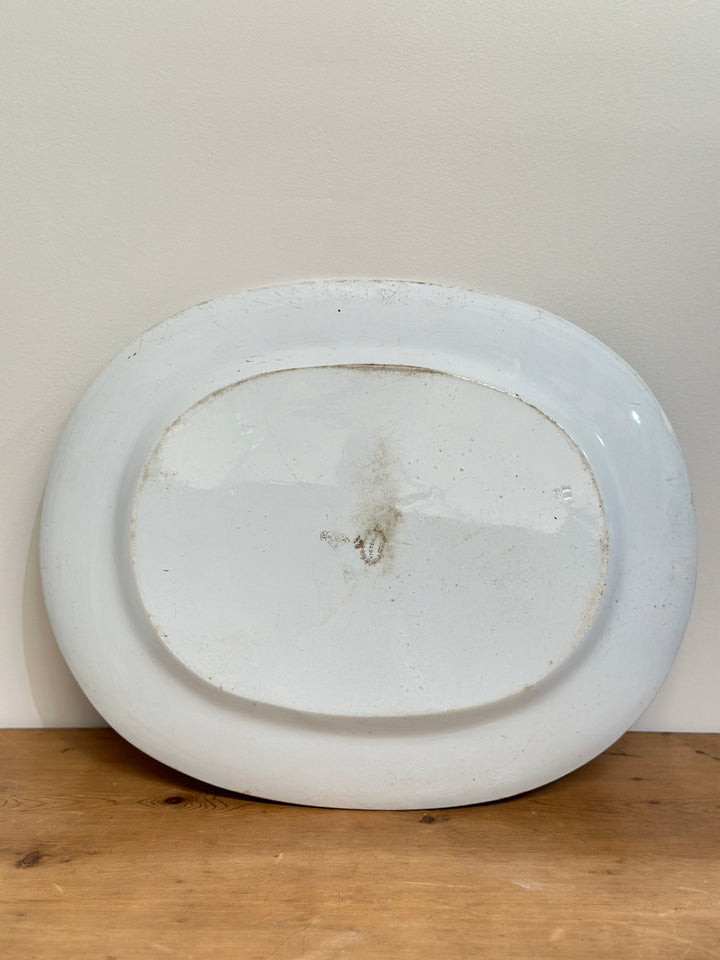 Large Antique English Platter