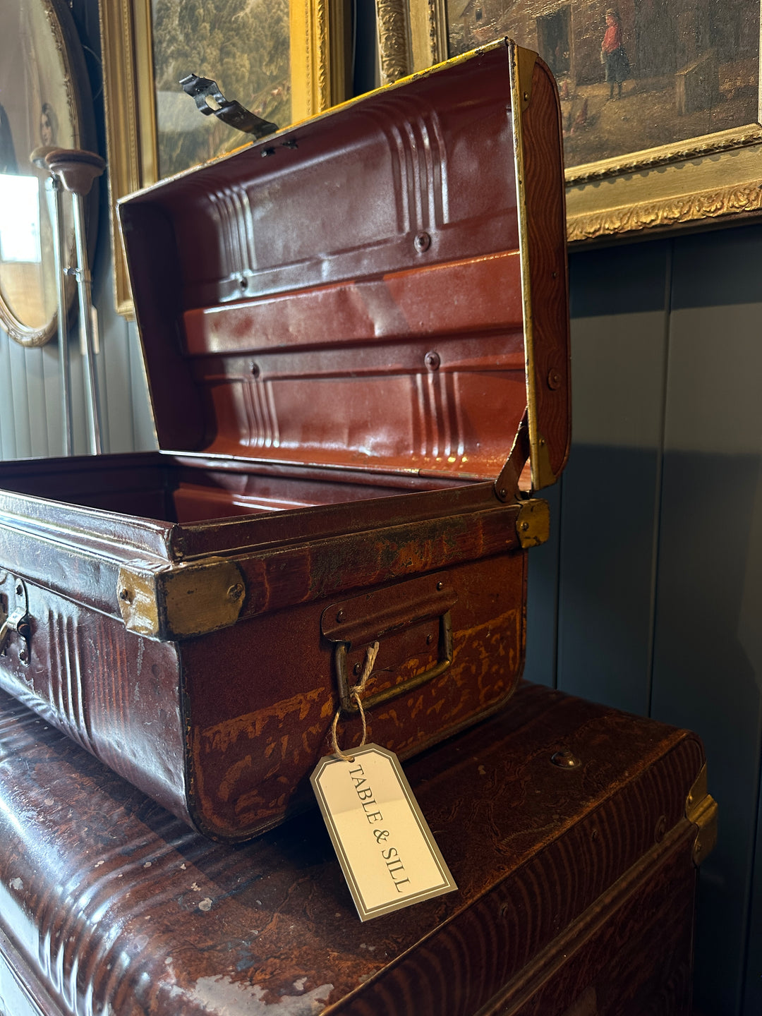 Victorian Metal Trunks