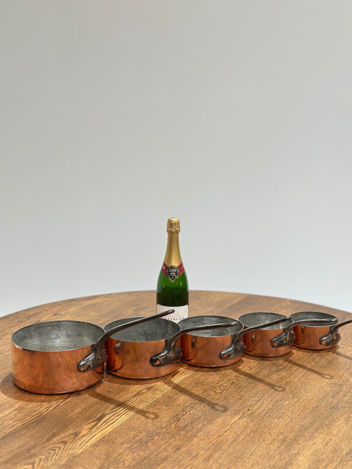 Set of 5 French Saucepans (I)