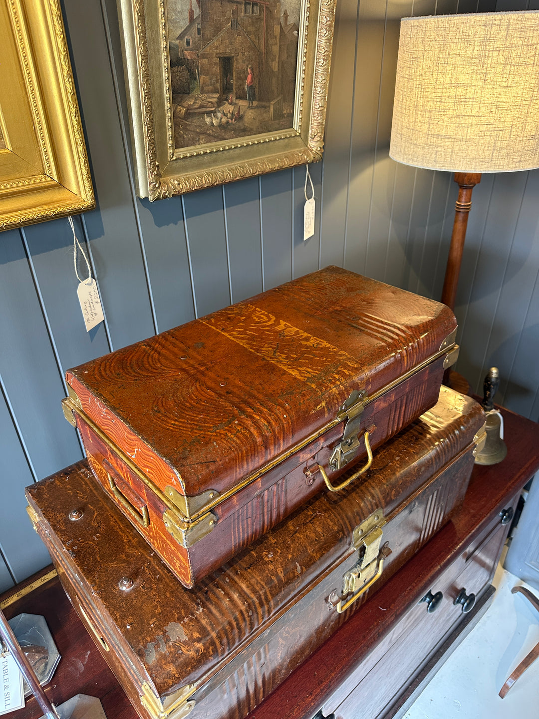 Victorian Metal Trunks