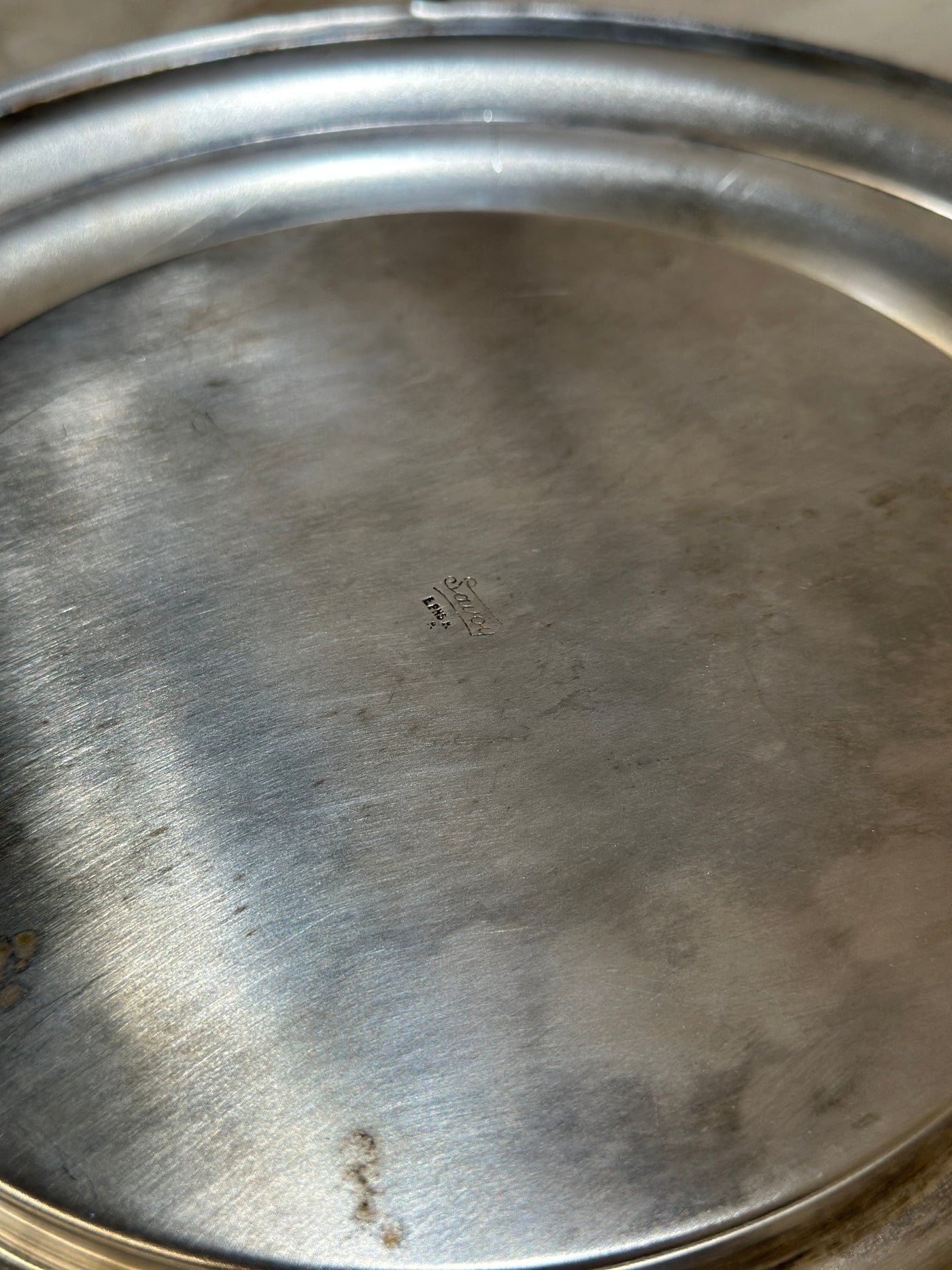Vintage Savoy Silverplate Breadboard