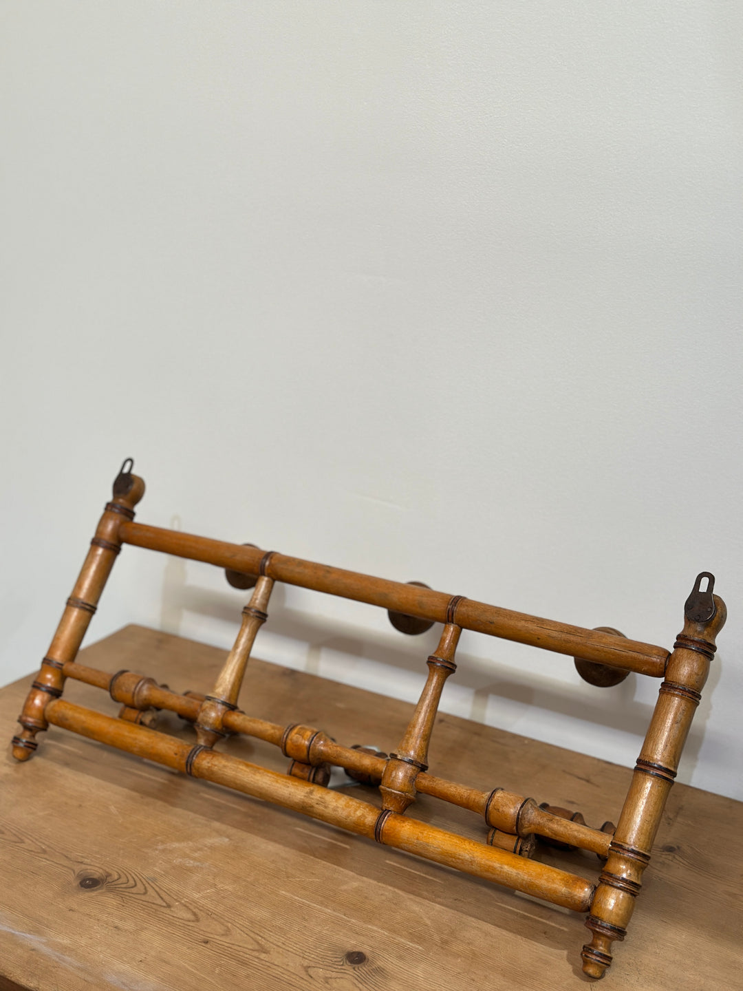 French Faux Bamboo Coat Hooks