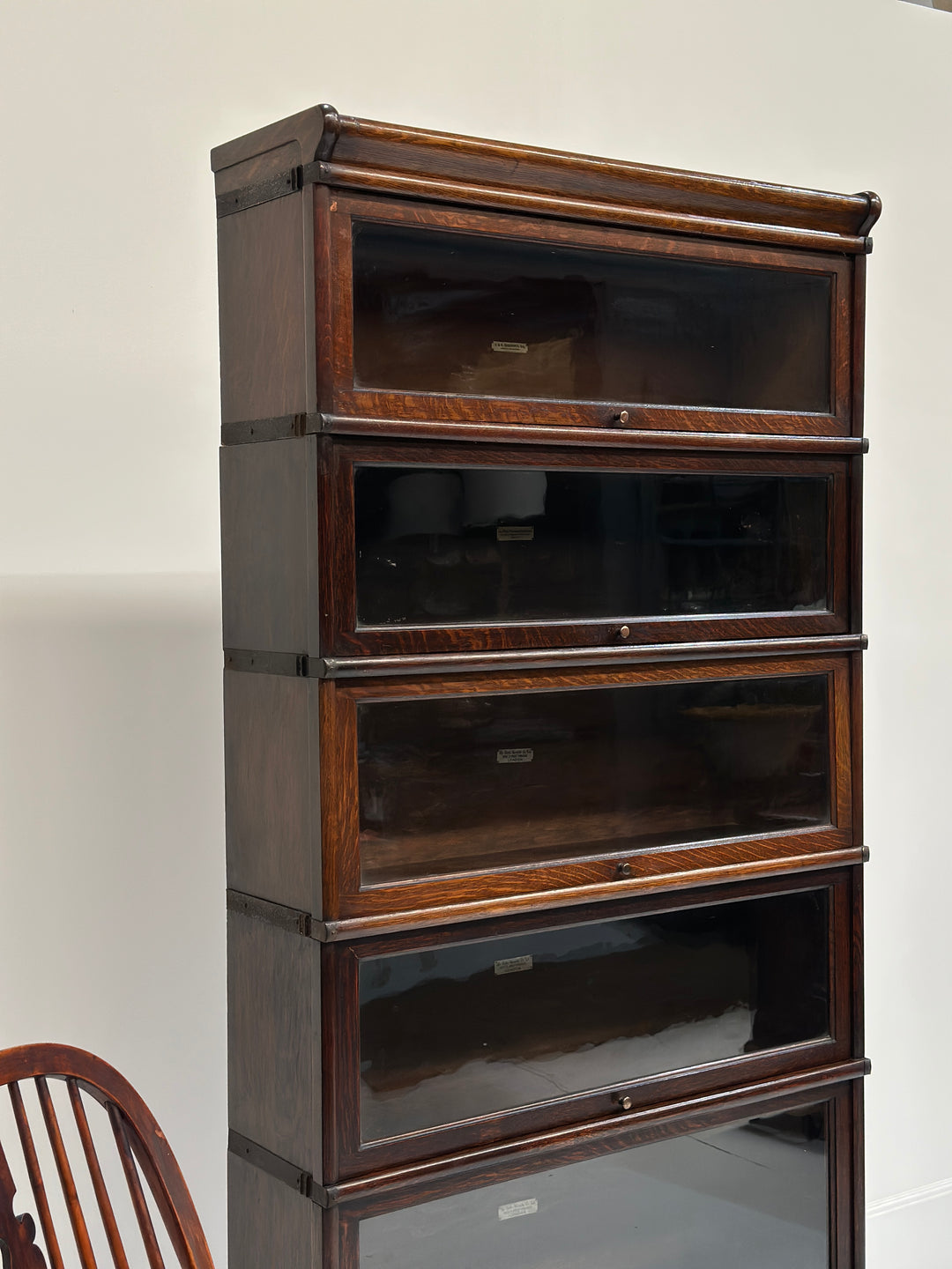 Antique Globe Wernicke Barristers Bookcase