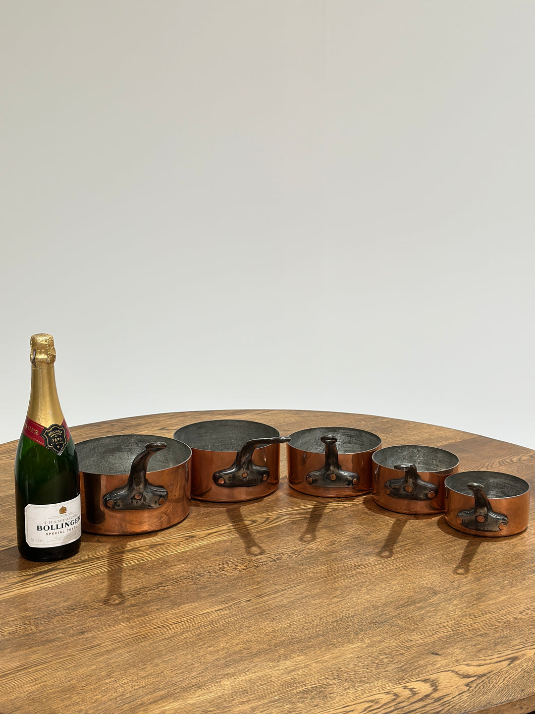 Set of 5 French Saucepans (I)
