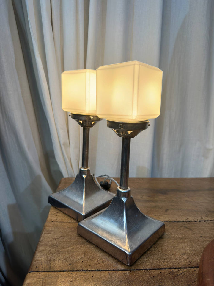 Pair of Art Deco Lamps