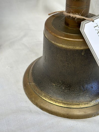 Large Bronze School Bell