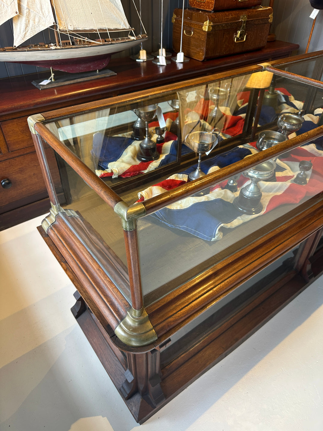 Victorian Glazed Shop Display Counter