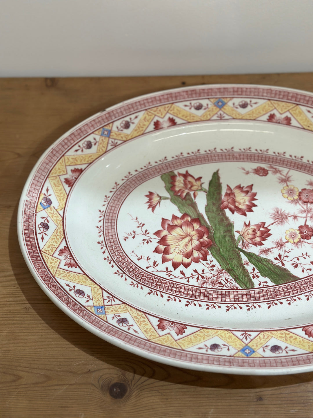 Large Antique English Platter