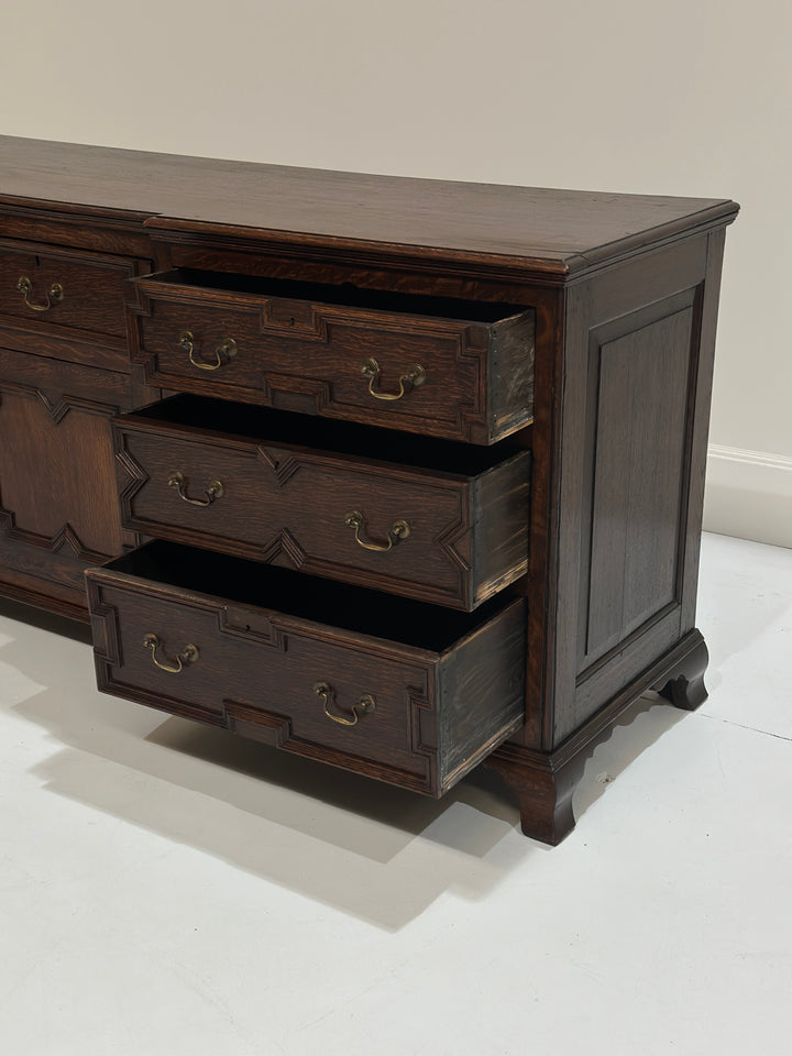 19th Century English Oak Dresser