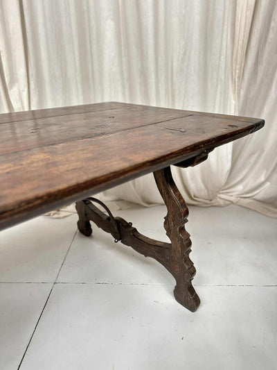 Antique Spanish Oak Dining Table