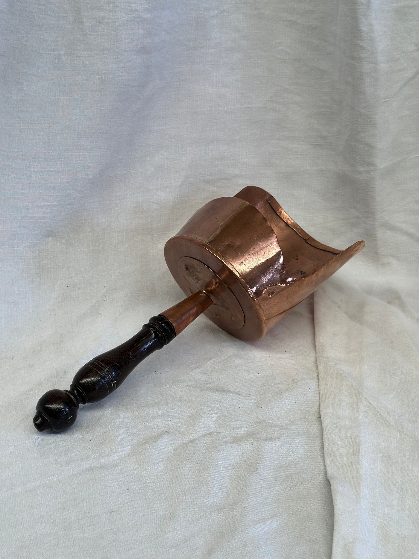 Large Antique Scoop Copper
