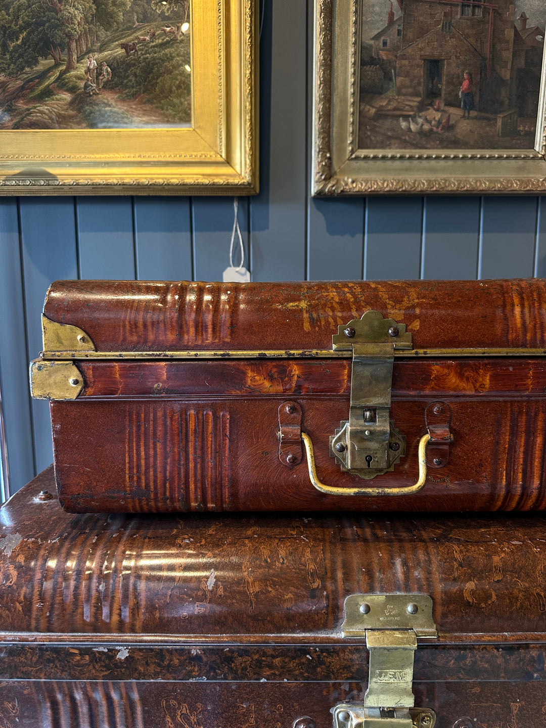 Victorian Metal Trunks