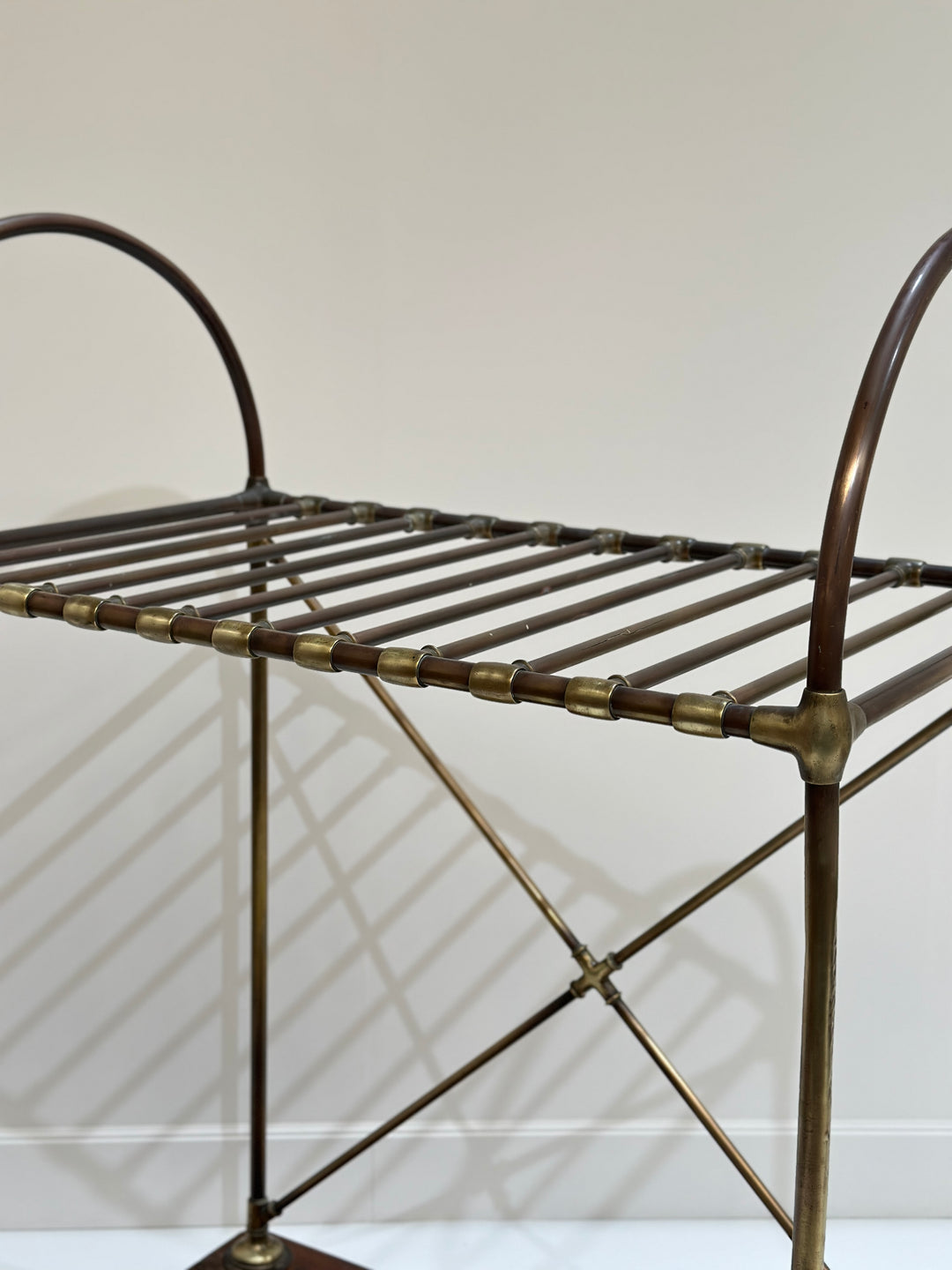 Antique Hotel Luggage/Trunk Trolley