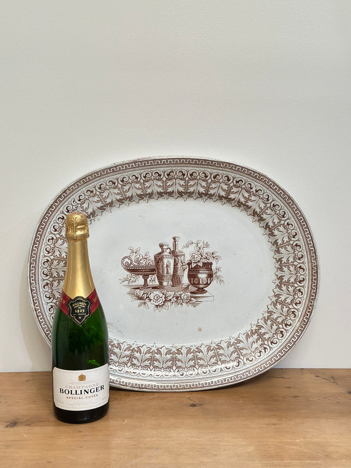 Large Antique English Platter