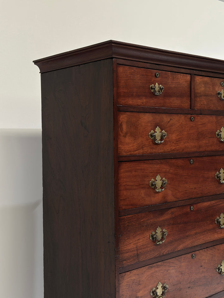 Antique Colonial Tallboy Drawers