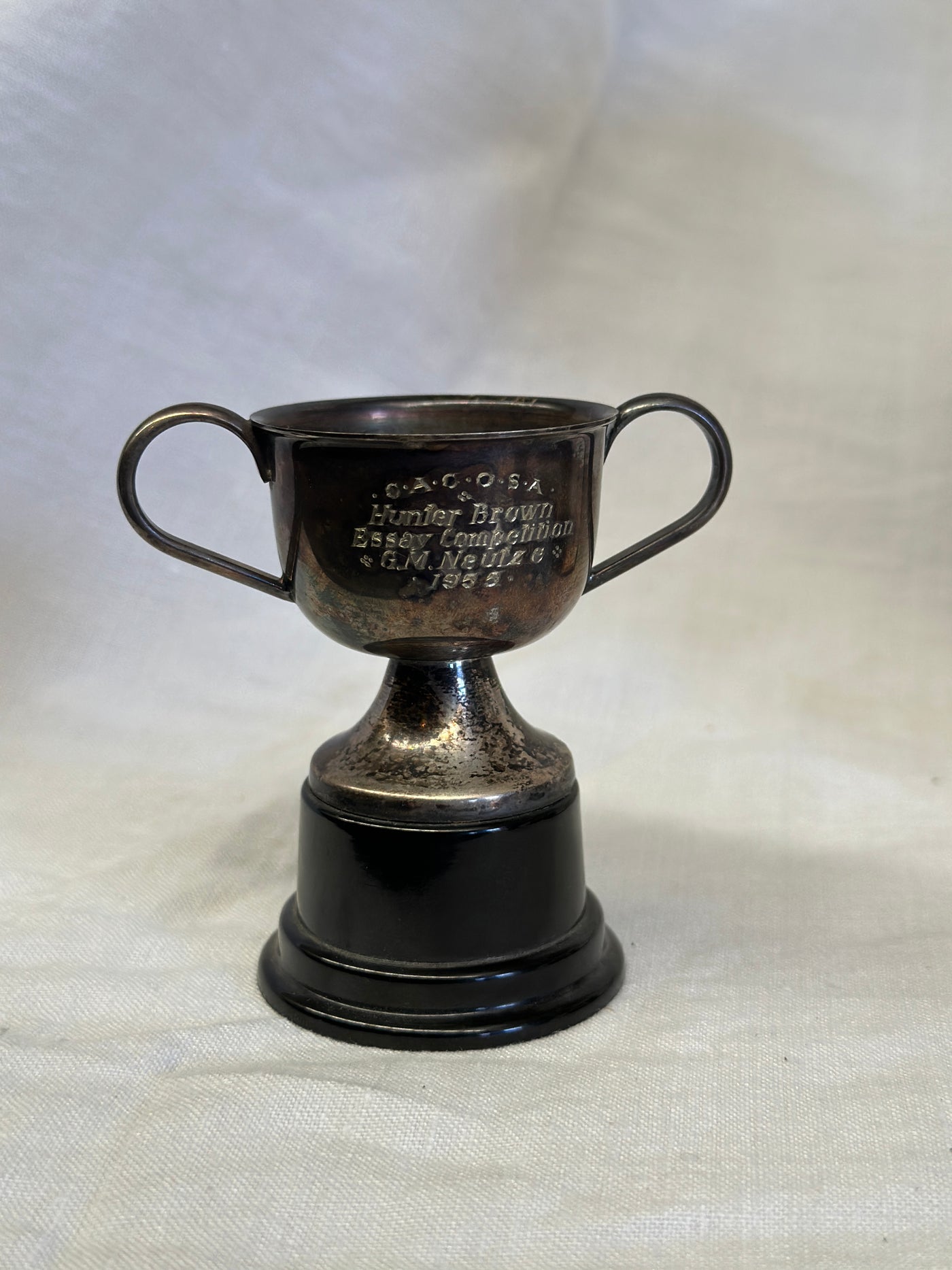 Vintage Mini Essay Trophy 1950s