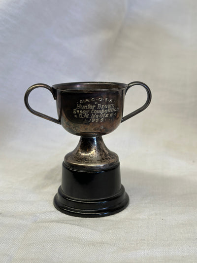 Vintage Mini Essay Trophy 1950s