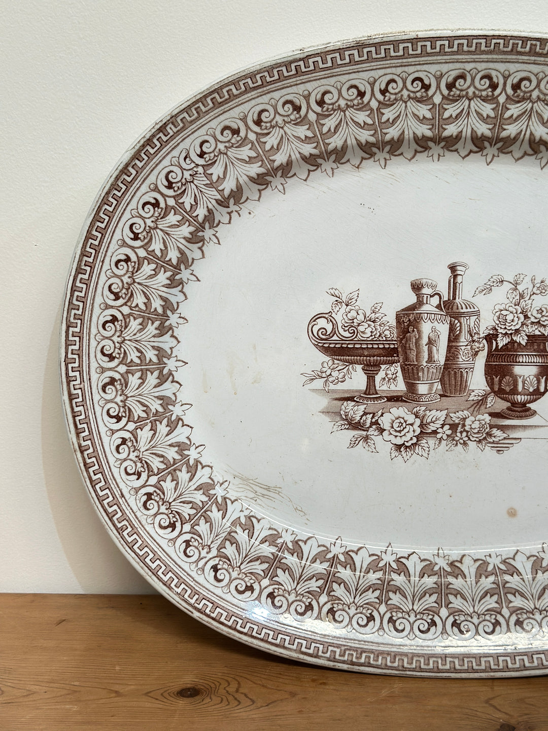 Large Antique English Platter