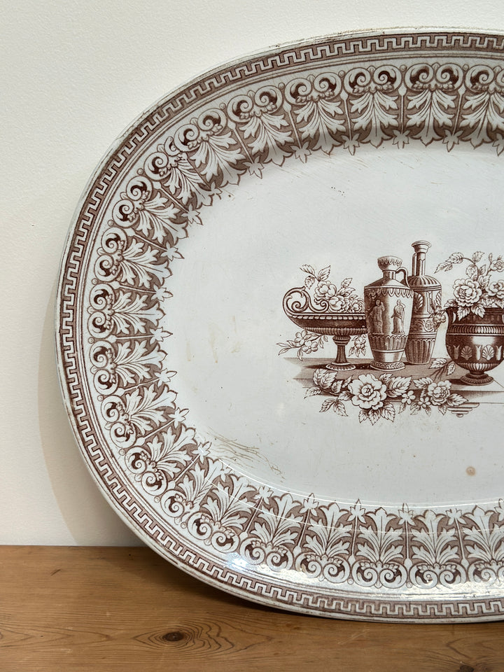 Large Antique English Platter