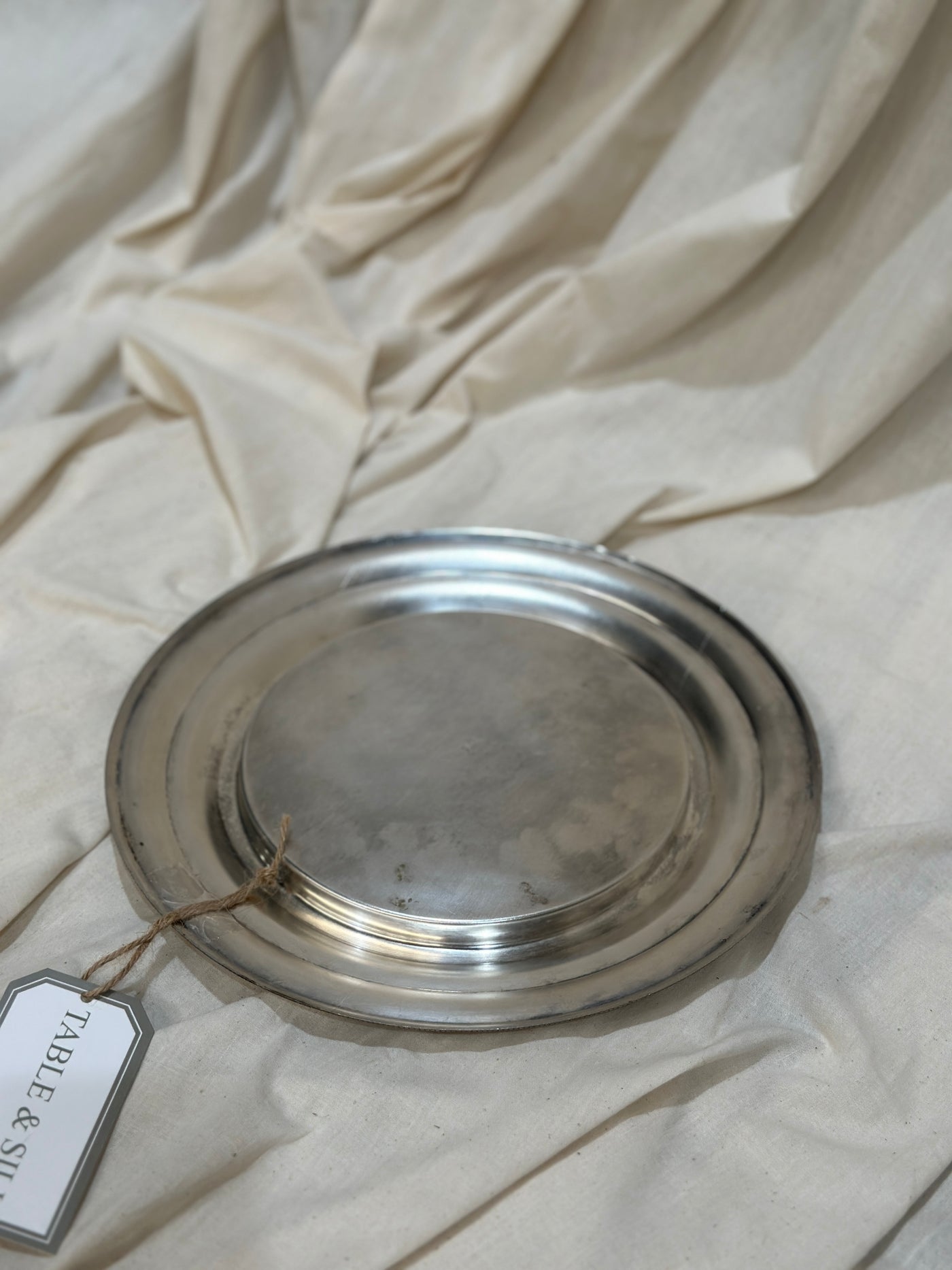 Vintage Savoy Silverplate Breadboard