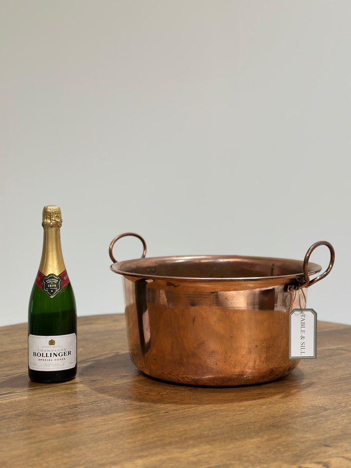 French Copper Jam Pan (F)