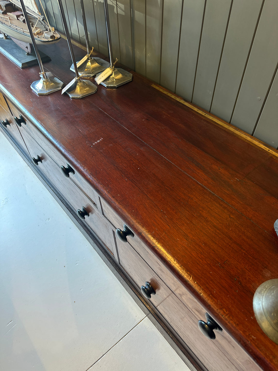 Long Victorian Drapers Drawers