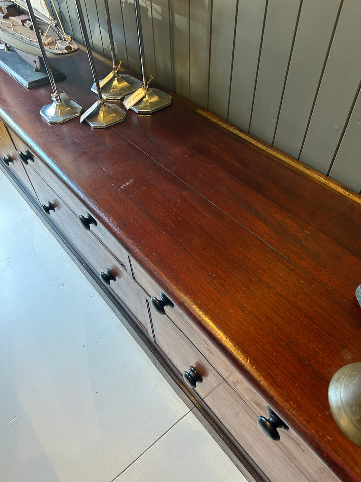 Long Victorian Drapers Drawers